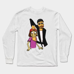 rik carton Long Sleeve T-Shirt